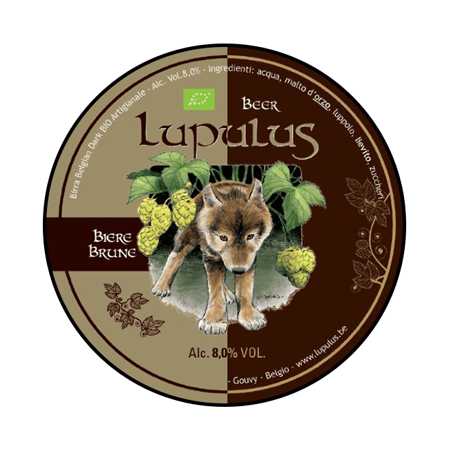 Lupulus Lupulus | Brune | 8,5% | Acciaio 20 Lt. 20 LT ACCIAIO Organic Beer