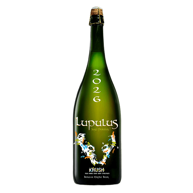 Confezione 6 Bottiglie 1,5 Lt. della birra artigianale Magnum 2026 della Brasserie Lupulus, Bovigny