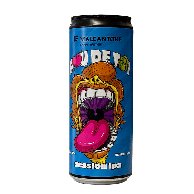 Malcantone Malcantone | Fou De Toi | 4,5% | Lattina 33 Cl. 33 CL Organic Beer