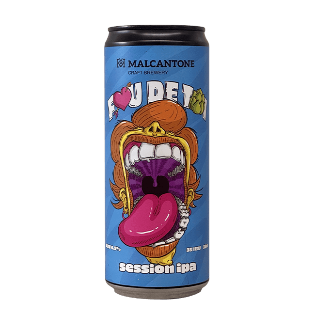 Malcantone Malcantone | Fou De Toi | 5,3% | Lattina 33 Cl. 33 CL Organic Beer
