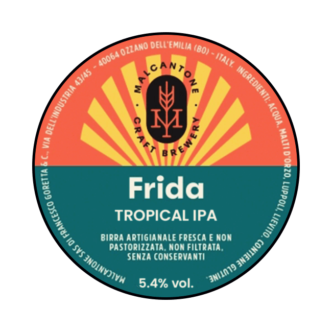Fusto Acciaio 20 Lt. della birra artigianale Frida di Malcantone, Ozzano dell'Emilia