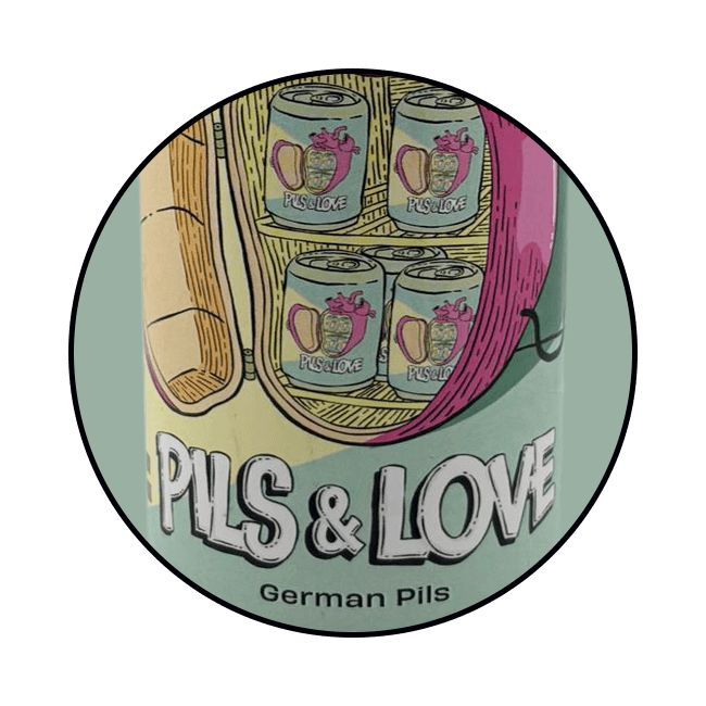 Malcantone Malcantone | Pils And Love | 4,7% | Acciaio 20 Lt. 33 CL Organic Beer