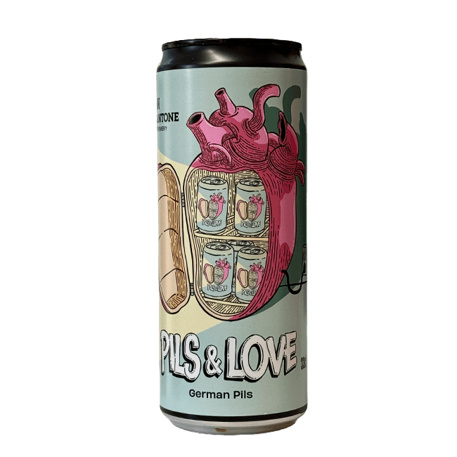 Malcantone Malcantone | Pils And Love | 4,7% | Lattina 33 Cl. 33 CL Organic Beer