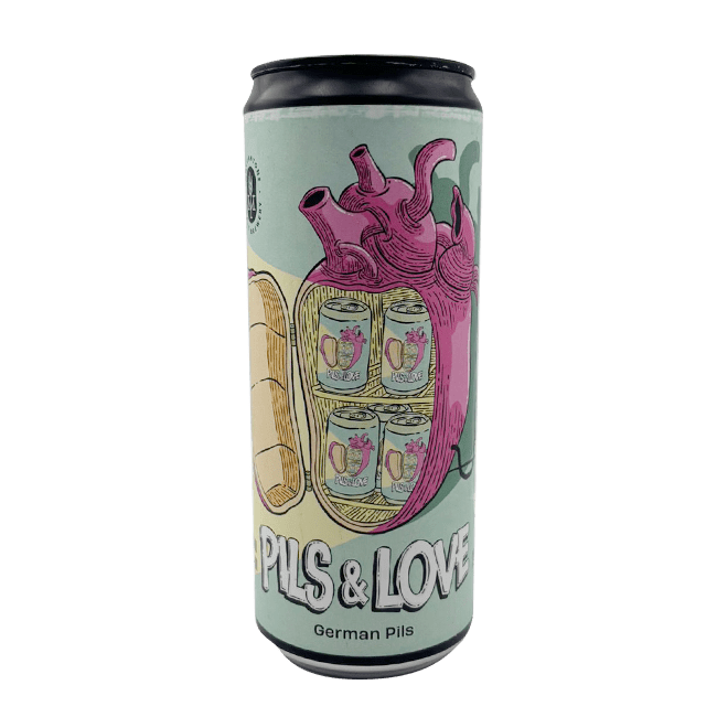 Malcantone Malcantone | Pils And Love | 4,7% | Lattina 33 Cl. 33 CL Organic Beer