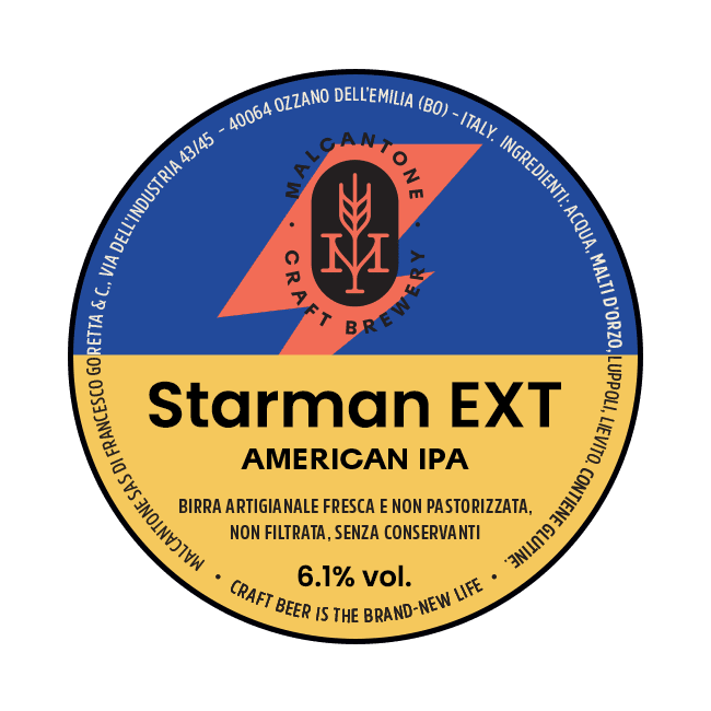 Polykeg 24 Lt. della birra artigianale Starman EXT di Malcantone, Ozzano dell'Emilia