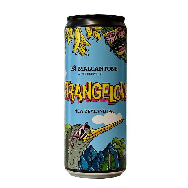 Malcantone Malcantone | Strange Love | 6,0% | Lattina 33 Cl. 33 CL Organic Beer