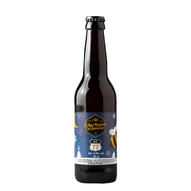 MC77 MC77 | Ape Regina In Inverno | 9,5% | Bottiglia 33 Cl. 33 CL Organic Beer