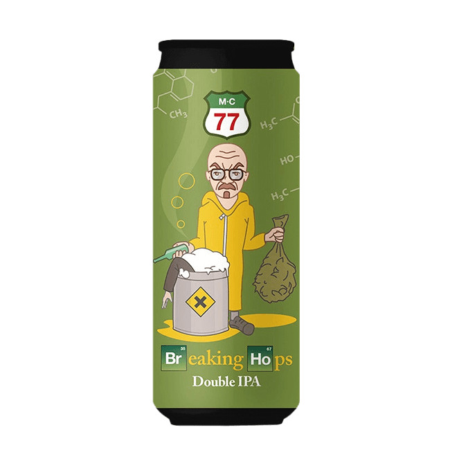 MC77 MC77 | Breaking Hops | 8,2% | Lattina 33 Cl. 33 CL Organic Beer