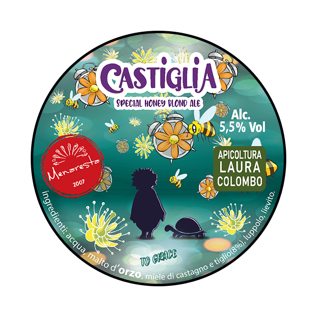 Birrificio Menaresta | Castiglia | 5,5% | Polykeg 24 Lt.
