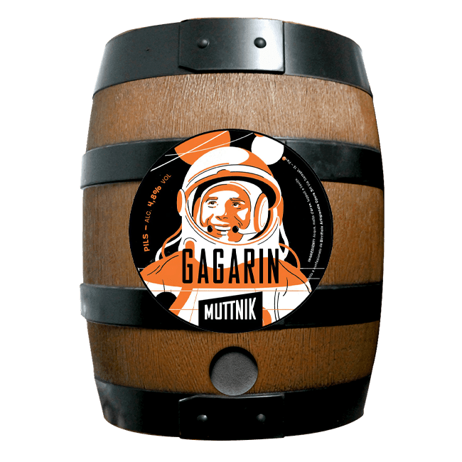 Muttnik Muttnik | Gagarin | 4,8% | Botticella 10 Lt. 10 LT Organic Beer