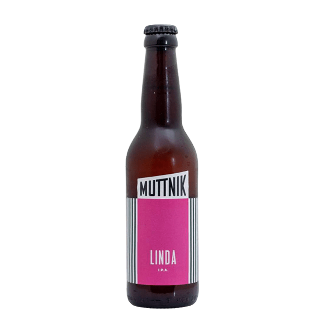 Bottiglia 33 Cl. della birra artigianale Linda di Muttnik, Sesto San Giovanni