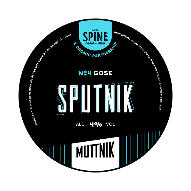 Muttnik Muttnik | Sputnik #4 | 4,0% | Acciaio 20 Lt. Baionetta 20 LT ACCIAIO Organic Beer