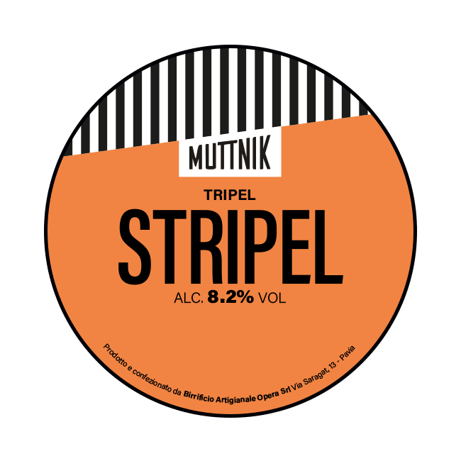 Muttnik Muttnik | Stripel | 8,2% | Acciaio 20 Lt. 20 LT ACCIAIO Organic Beer