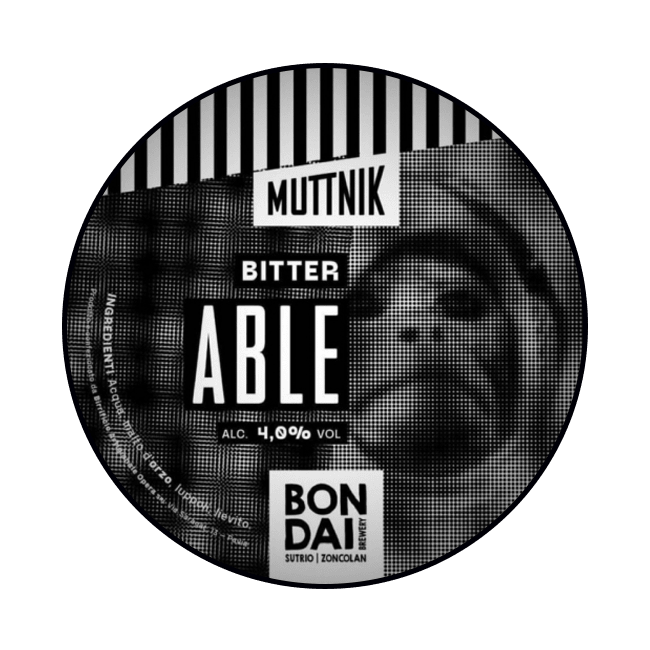 Muttnik Muttnik x Bondai | Able | 4,0% | Acciaio 20 Lt. 20 LT ACCIAIO Organic Beer