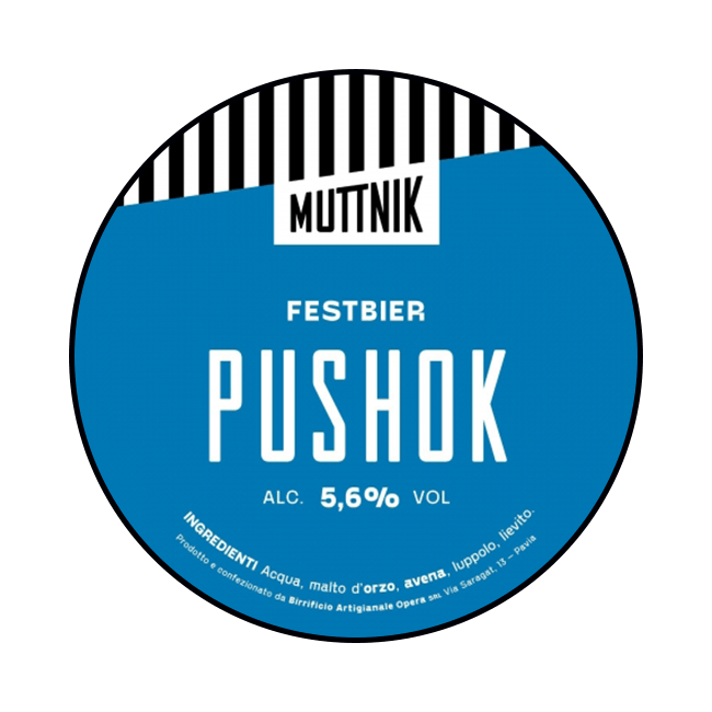  - Muttnik | Pushok | 5,6% | Botticella 10 Lt. 10 LT Organic Beer