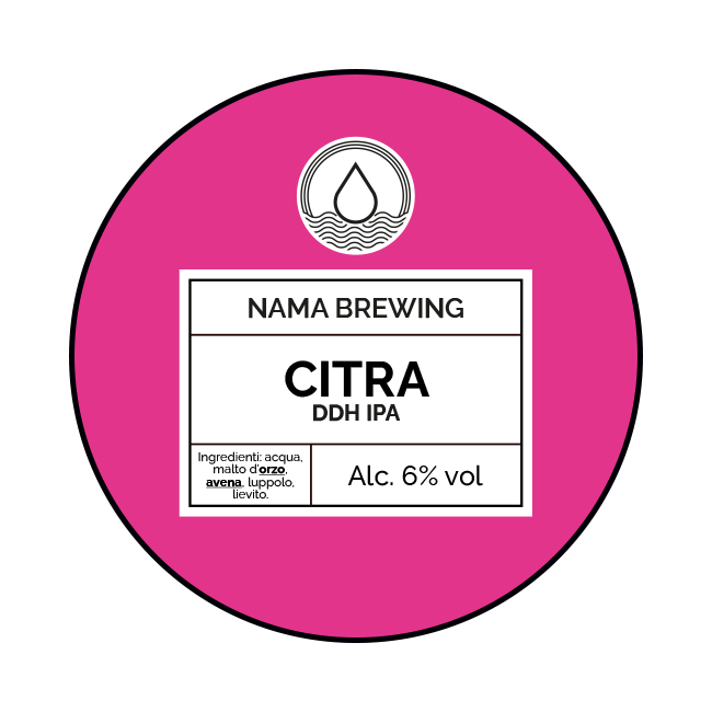 Nama Brewing NAMA Brewing | Citra | 6,5% | Polykeg 24 Lt. 24 LT Organic Beer