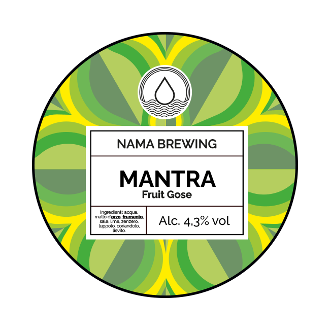 Nama Brewing Nama Brewing | Mantra | Fruit Gose | 4,3% | Acciaio 20 Lt. 20 LT ACCIAIO Organic Beer