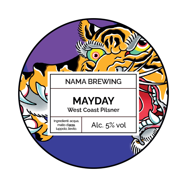 Nama Brewing Nama Brewing | Mayday | 5,0% | Polykeg 24 Lt. 24 LT Organic Beer