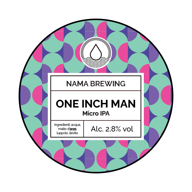 Polykeg 24 Lt. della birra artigianale One Inch Man di NAMA Brewing, Treviglio