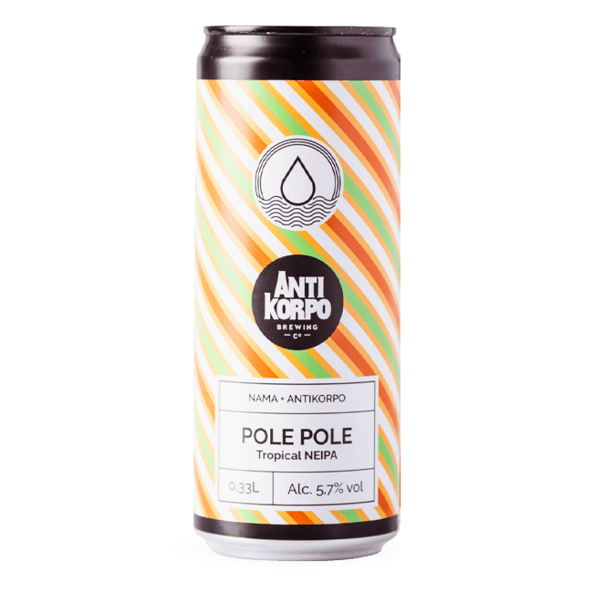 Nama Brewing NAMA Brewing | Pole Pole | 5,7% | Lattina 33 Cl. 33 CL Organic Beer