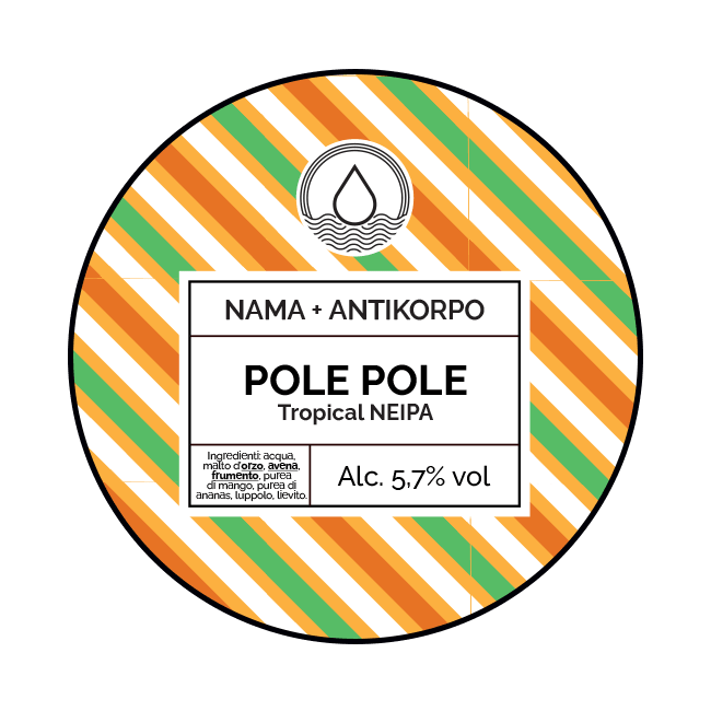Nama Brewing NAMA Brewing | Pole Pole | 5,7% | Polykeg 24 Lt. 24 LT Organic Beer