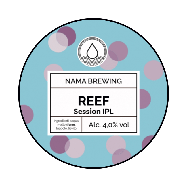 Polykeg 24 Lt. della birra artigianale Reef di NAMA Brewing, Treviglio