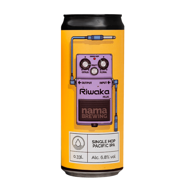 Nama Brewing Nama Brewing | Riwaka | 6,8% | Lattina 33 Cl. 33 CL Organic Beer