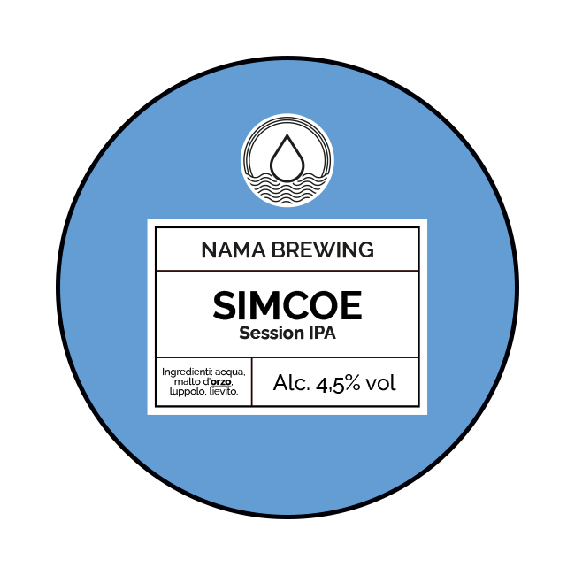 Polykeg 24 Lt. della birra artigianale Simcoe di NAMA Brewing, Treviglio