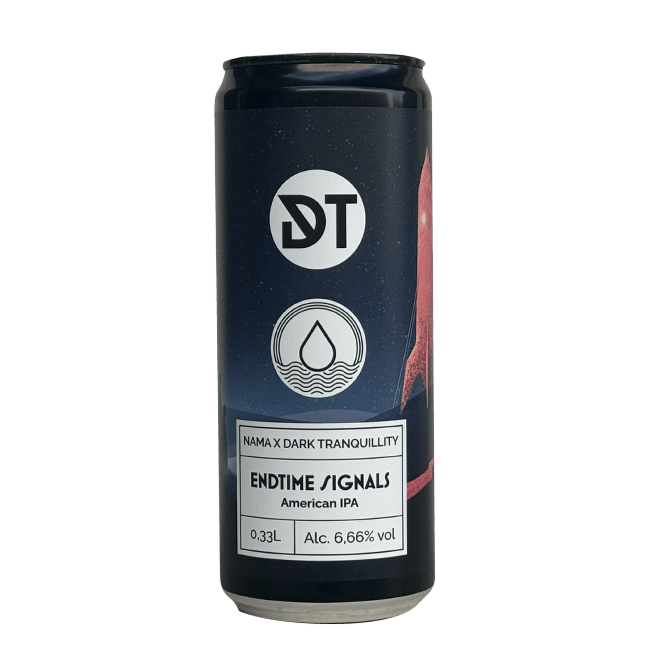 Nama Brewing NAMA Brewing x Dark Tranquillity | Endtime Signals | 6,66% | Lattina 33 Cl. 33 CL Organic Beer