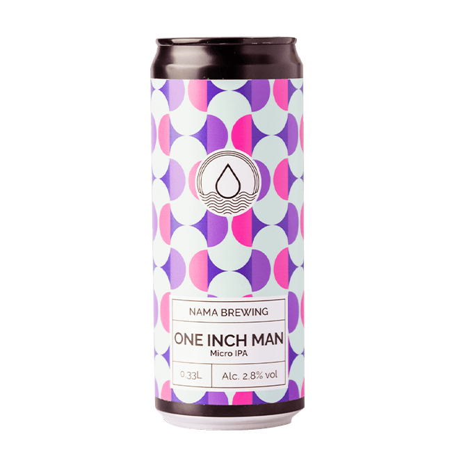 Nama Brewing | One Inch Man | 2,8% | Lattina 33 Cl.