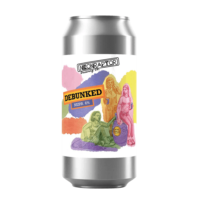 Neon Raptor Neon Raptor | Debunked | 6,0% | Lattina 44 Cl. 44 CL Organic Beer