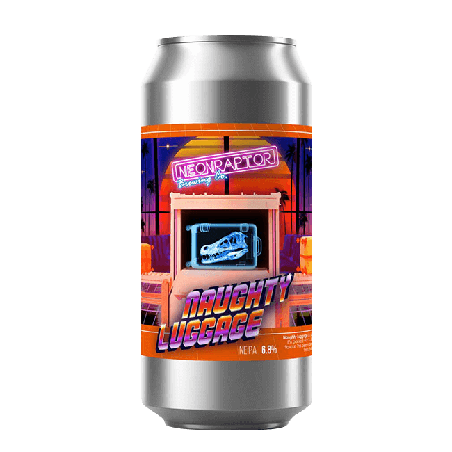 Neon Raptor Neon Raptor | Naughty Luggage | 6,8% | Lattina 44 Cl. 44 CL Organic Beer