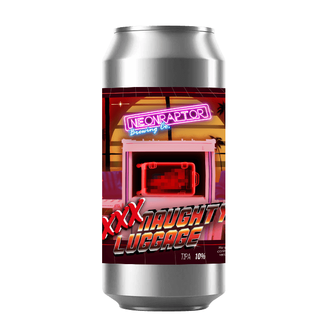 Neon Raptor Neon Raptor | XXX Naughty Luggage | 10,0% | Lattina 44 Cl. 44 CL Organic Beer