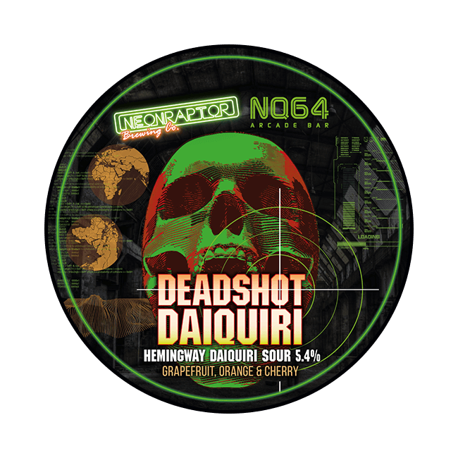 Neon Raptor x NQ64 | Deadshot Daiquiri | 5,4% | Keykeg 30 Lt.