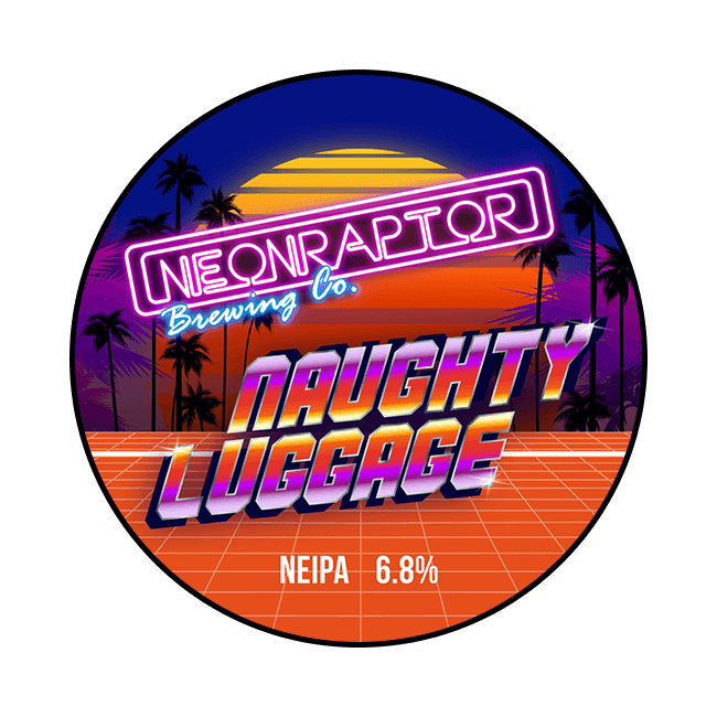 Neon Raptor | Naughty Luggage | 6,8% | Keykeg 30 Lt.
