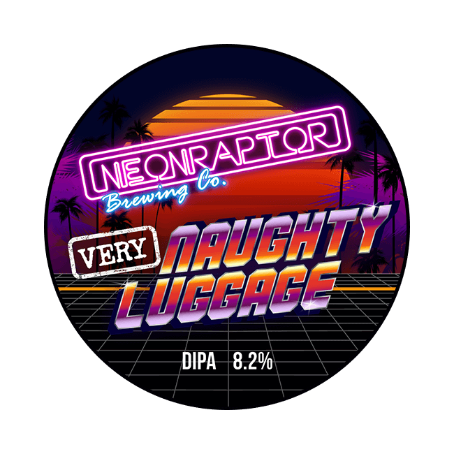 Neon Raptor | Very Naughty Luggage | 8,0% | Keykeg 20 Lt.