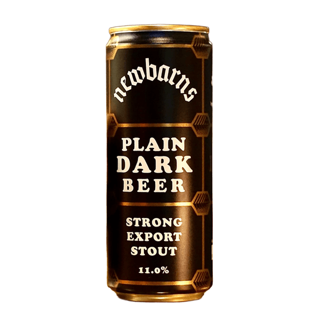 Newbarns Brewery Newbarns | Plain Dark Beer | 11,0% | Lattina 33 Cl. 33 CL Organic Beer