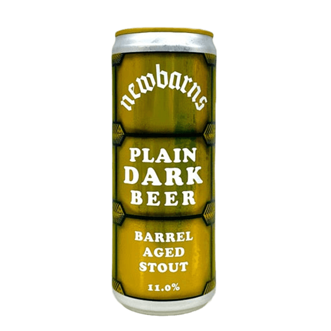 Newbarns Brewery Newbarns | Plain Dark Beer BA | 11,0% | Lattina 33 Cl. 33 CL Organic Beer