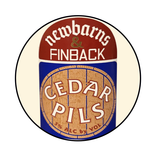 Newbarns x Finback | Cedar Pils | 5,0% | Polykeg 30 Lt.
