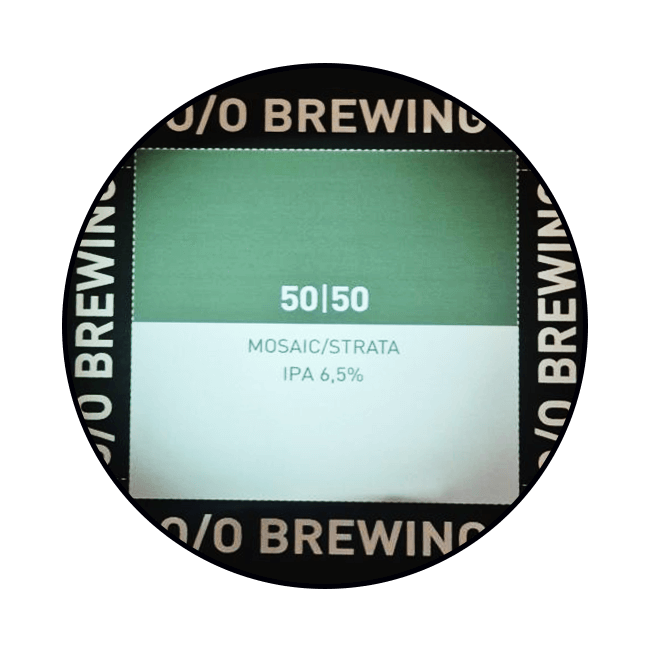 Polykeg 30 Lt. della birra artigianale 50/50 Mosaic Strata di O/O Brewing, Göteborg