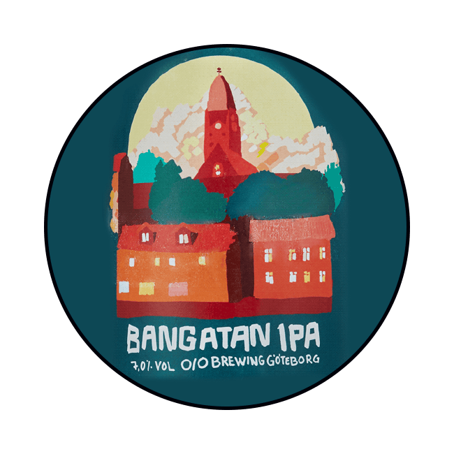 Keykeg 30 Lt. della birra artigianale Bangatan IPA di O/O Brewing, Göteborg