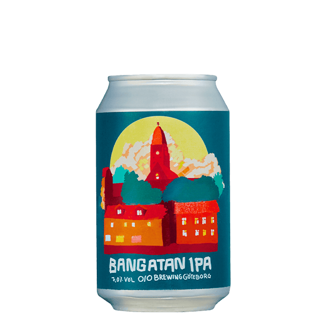 Lattina 33 Cl. della birra artigianale Bangatan IPA di O/O Brewing, Göteborg