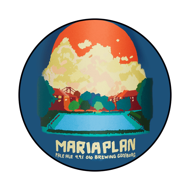Keykeg 30 Lt. della birra artigianale Mariaplan di O/O Brewing, Göteborg
