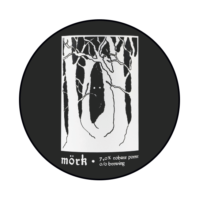 O/O Brewing O/O Brewing | Mork | 7,0% | Polykeg 30 Lt. 30 LT Organic Beer