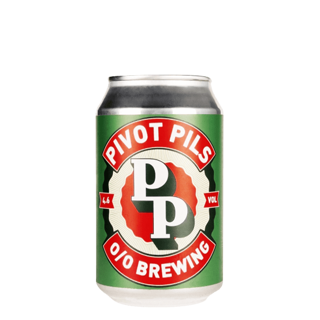 O/O Brewing O/O Brewing | Pivot Pils | 4,6% | Lattina 33 Cl. 33 CL Organic Beer