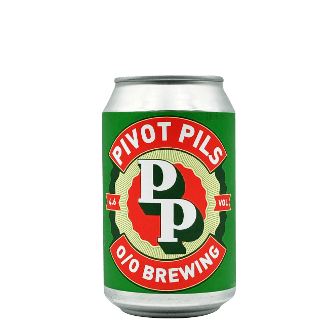 O/O Brewing O/O Brewing | Pivot Pils | 4,6% | Lattina 33 Cl. 33 CL Organic Beer