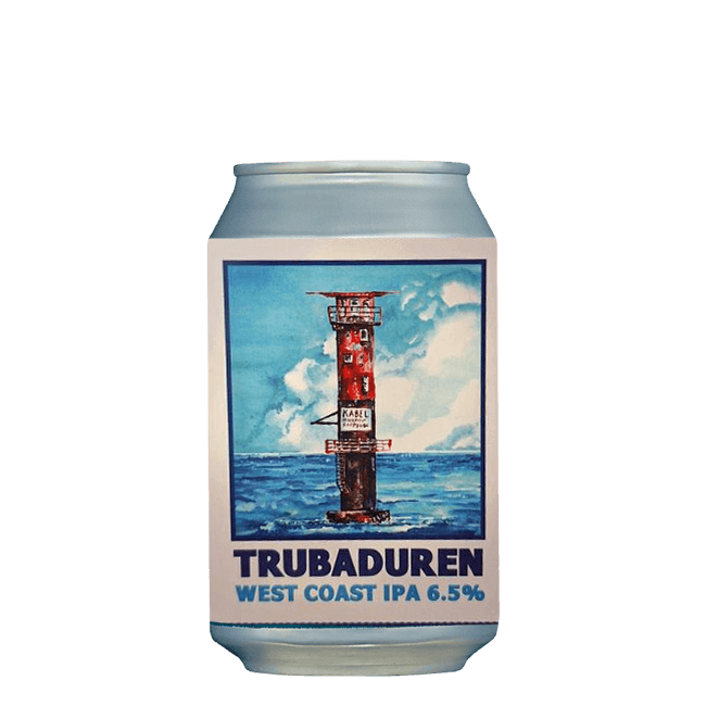 Lattina 33 Cl. della birra artigianale Trubaduren di O/O Brewing, Göteborg