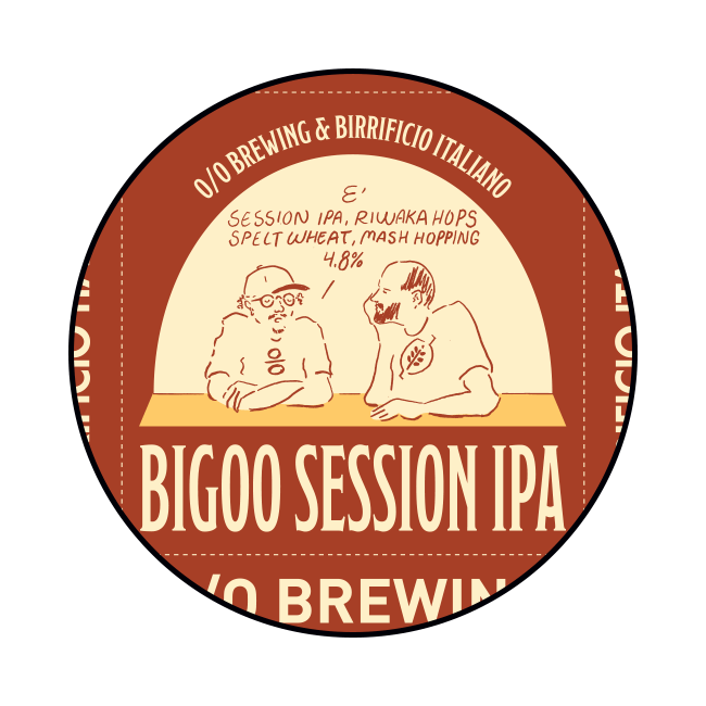 O/O Brewing O/O x Birrificio Italiano | Bigoo | 4,8% | Polykeg 30 Lt. 30 LT Organic Beer