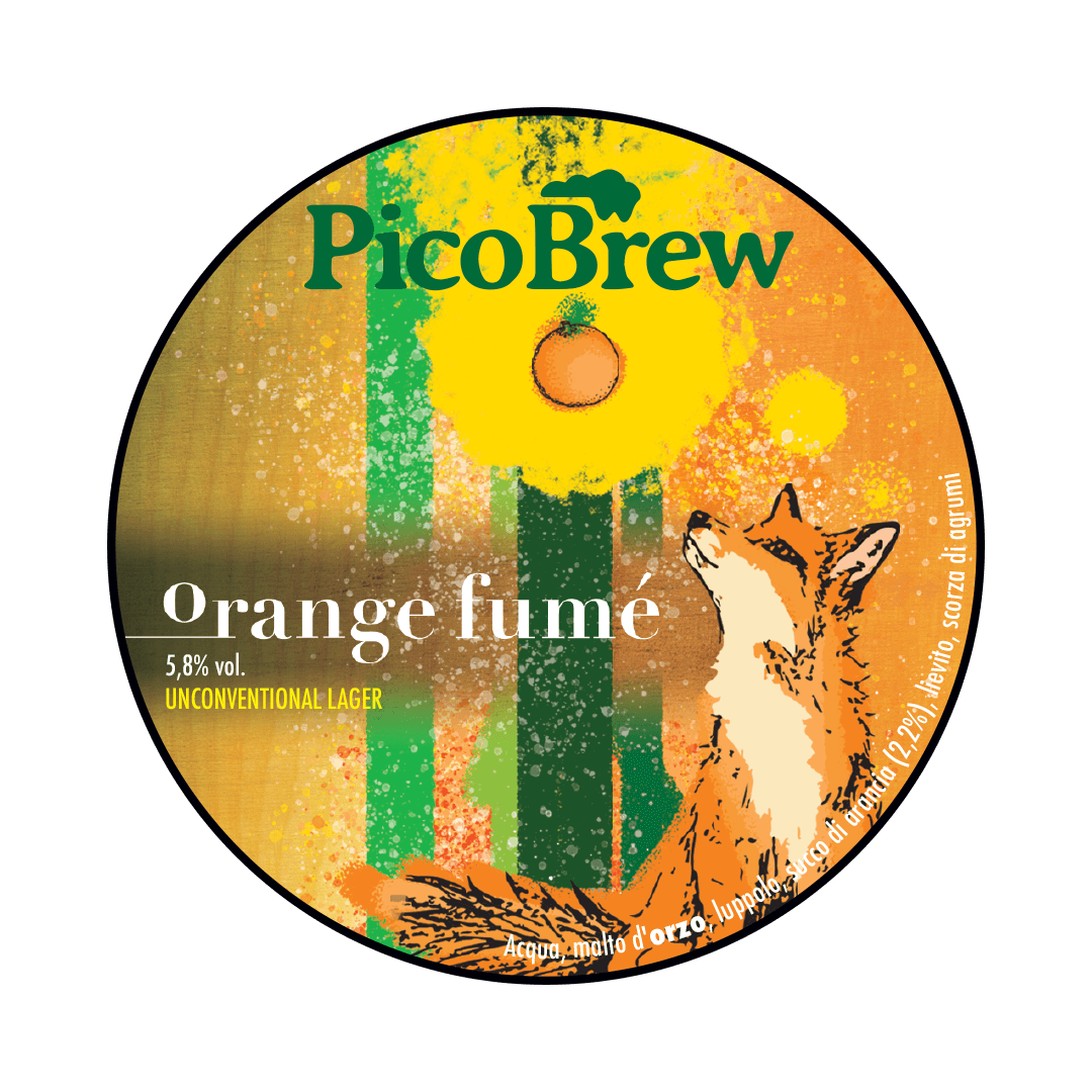 Polykeg 24 Lt. della birra artigianale Orange Fumé di PicoBrew, Milano