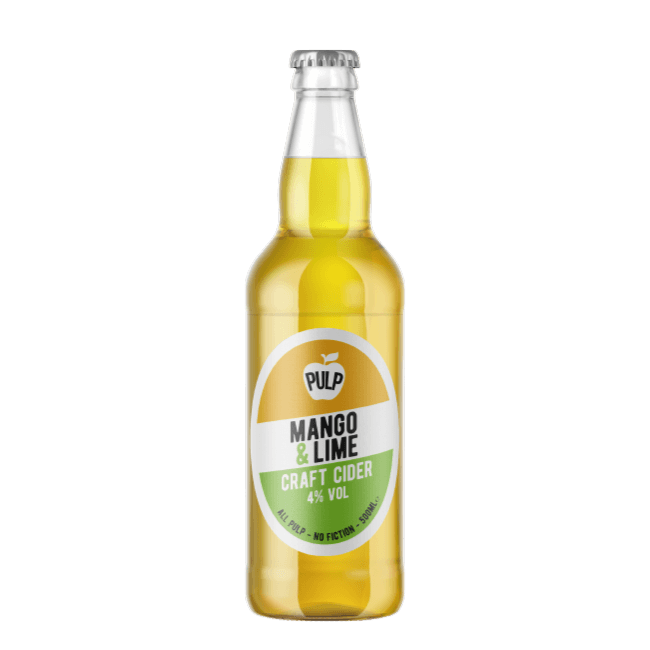 Bottiglia 50 Cl. del sidro artigianale Pulp Cider Mango & Lime
